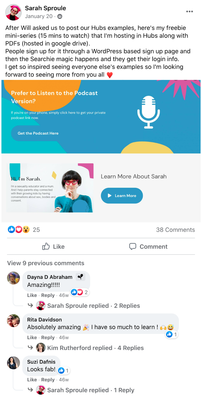 Our Top Posts Of The Year In The Searchie Facebook Group